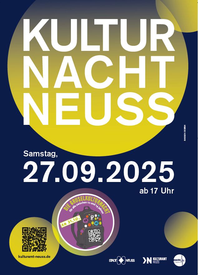 Cover des Programms: gelbe Planeten in dunkelblauen Himmel
