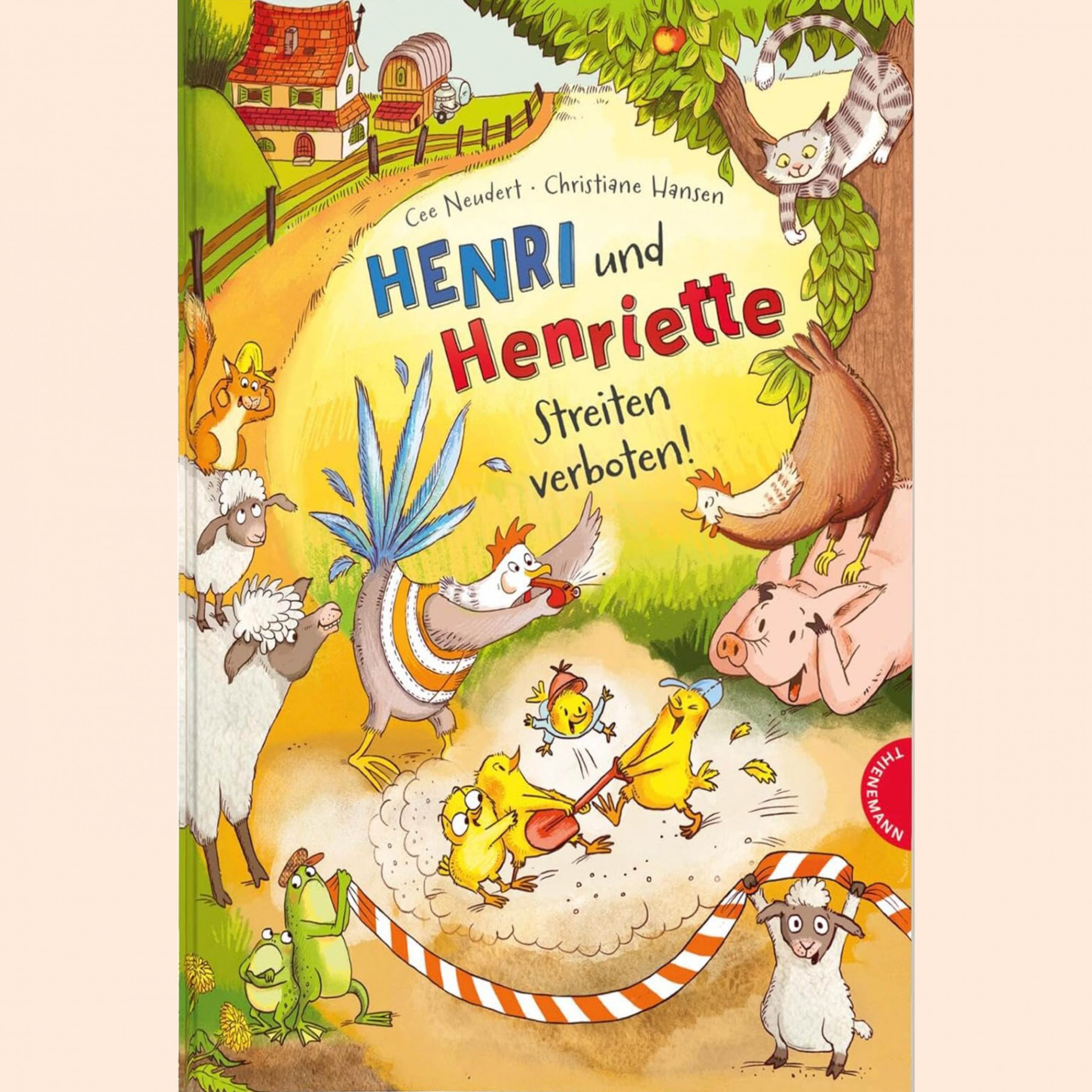 Buchcover mit vielen Tieren.